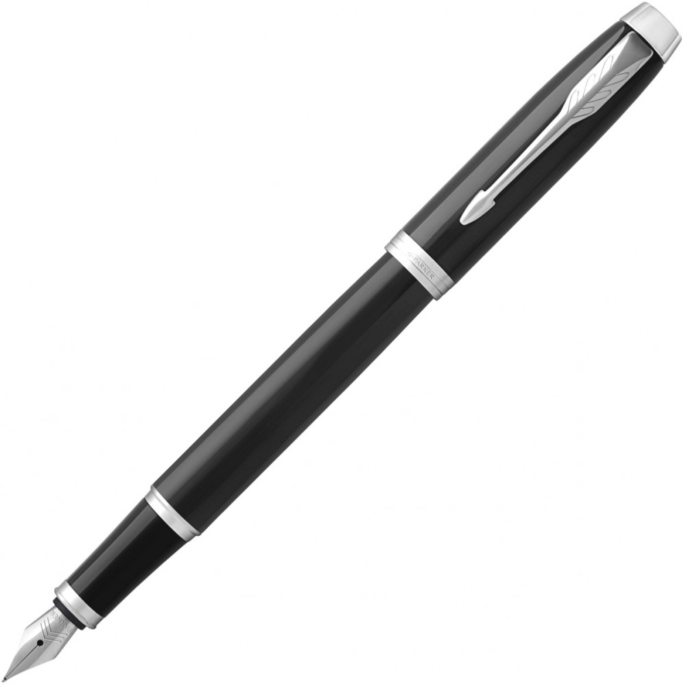 Перьевая ручка Parker IM Core F321, Black CT (Перо F)