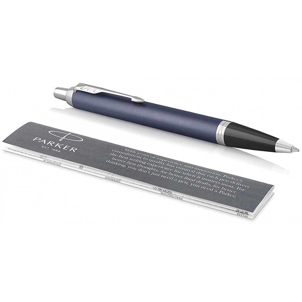 Шариковая ручка Parker IM Core K321, Matte Blue CT