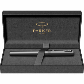 Ручка перьевая Parker Ingenuity Core, Lacquer Black BT (Перо F)