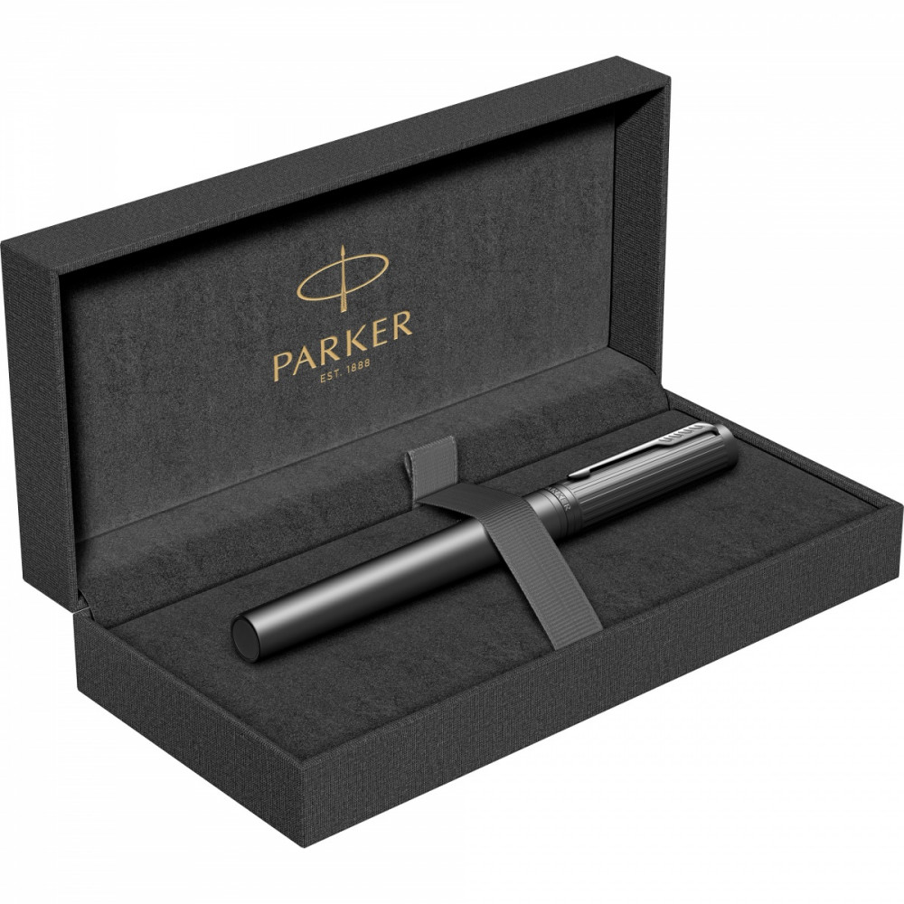 Ручка-роллер Parker Ingenuity Core, Lacquer Black BT