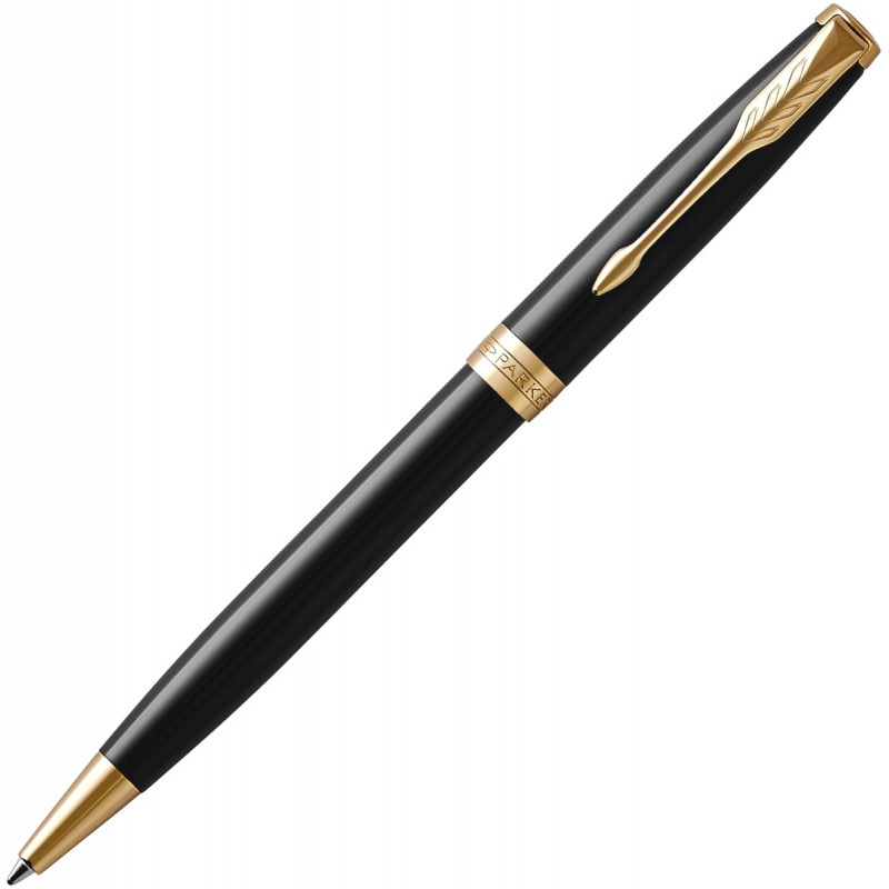Шариковая ручка Parker Sonnet Core K530, Lacquer Deep Black GT