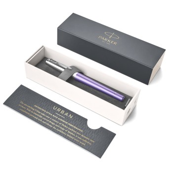 Ручка перьевая Parker Urban Premium F311, Violet CT (Перо F)