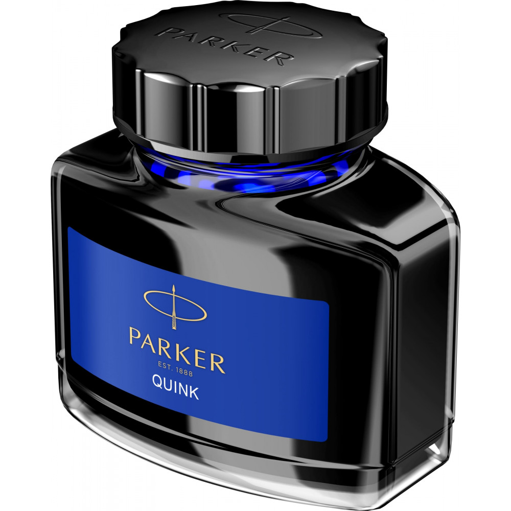 Флакон с синими чернилами для перьевых ручек Parker, Bottle Quink Z13