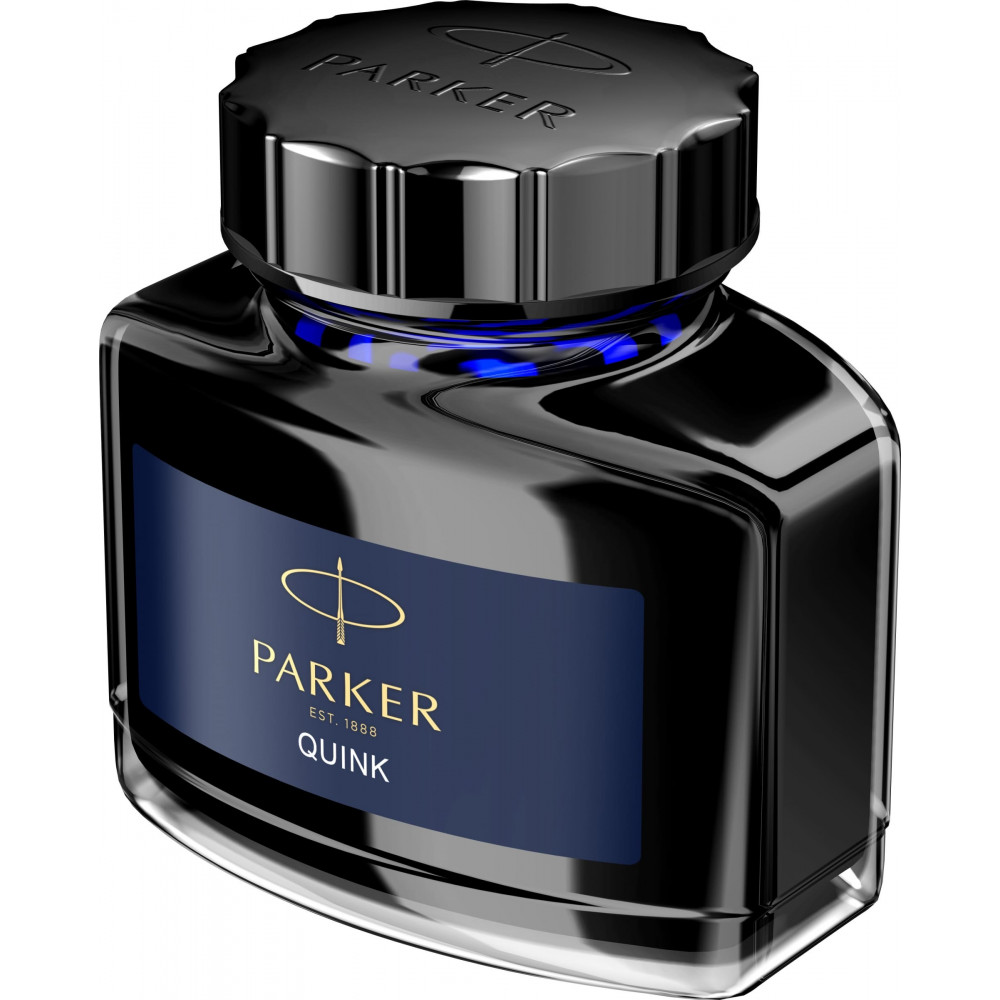 Флакон с сине-черными чернилами для перьевых ручек Parker, Bottle Quink Z13