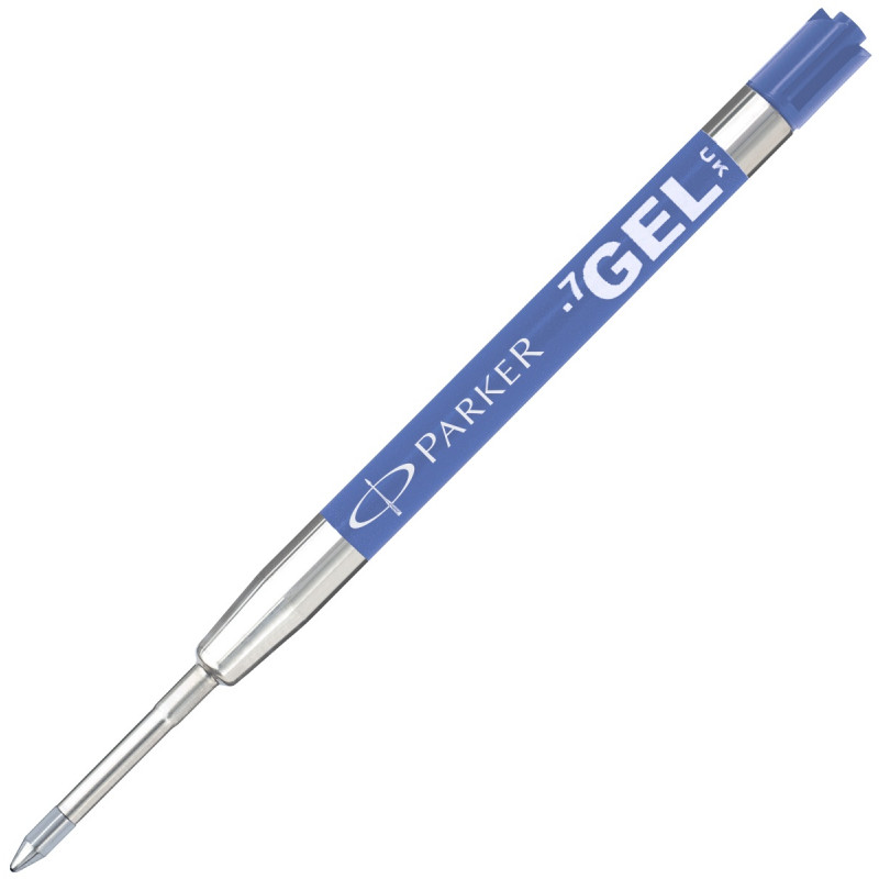 Синий гелевый стержень для шариковых ручек Parker Quink Gel Pen Refill Z05 (M)